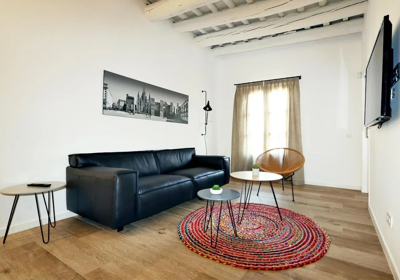Apartment Classbedroom Port Ramblas Barcelona Spain